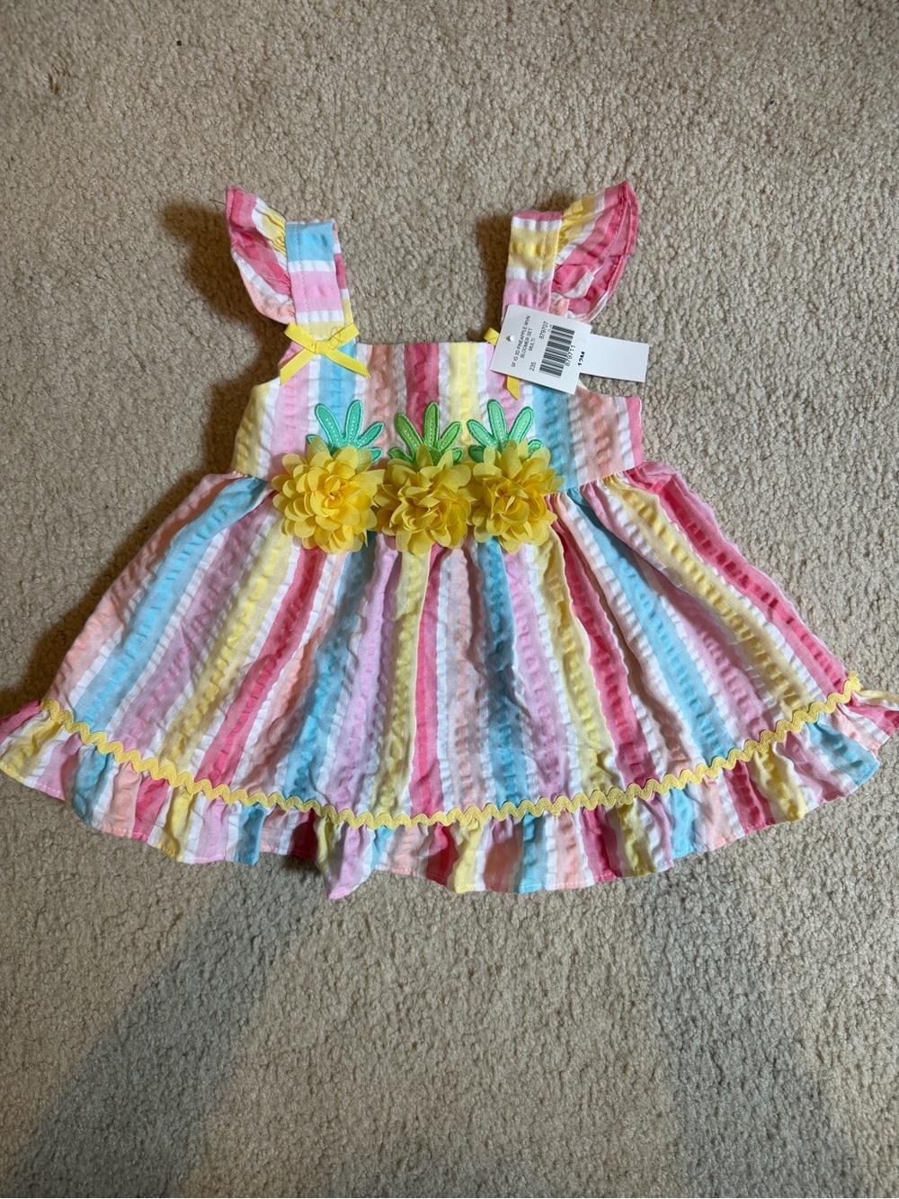 NWT Baby Essentials Floral Sundress Size 12 Month